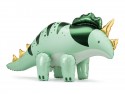 Ballon en aluminium Triceratops, 101 x 60.5cm, vert