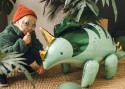 Ballon en aluminium Triceratops, 101 x 60.5cm, vert