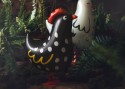 Ballon en aluminium Coq, 48x60 cm, mélange de couleurs