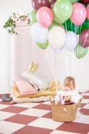 Ballon en aluminium Lièvre, 67x88 cm, mélange de couleurs
