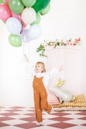 Ballon en aluminium Lièvre, 67x88 cm, mélange de couleurs