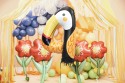 Ballon en aluminium Fleur, 53x96 cm, mélange de couleurs