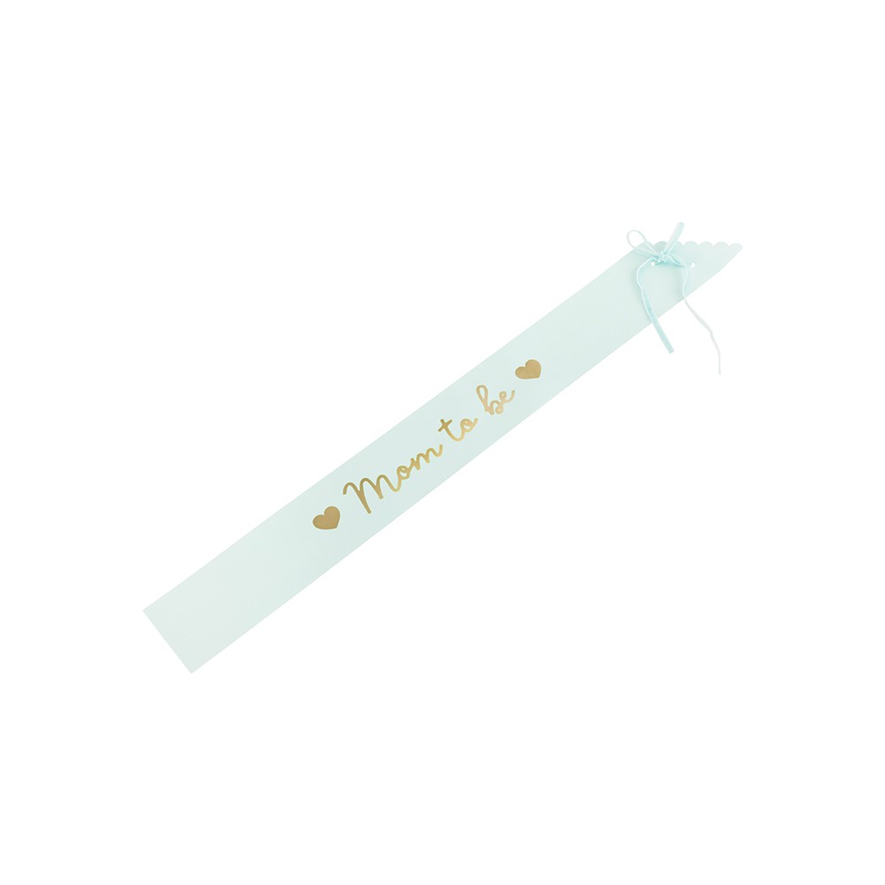 Écharpe Mom to be, light tiffany blue, 75 cm