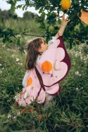 Déguisement pour fille - Papillon de nuit, mélange de couleurs