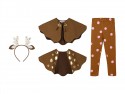 Déguisement pour fille - Biche, mélange de couleurs