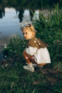 Déguisement pour fille - Biche, mélange de couleurs