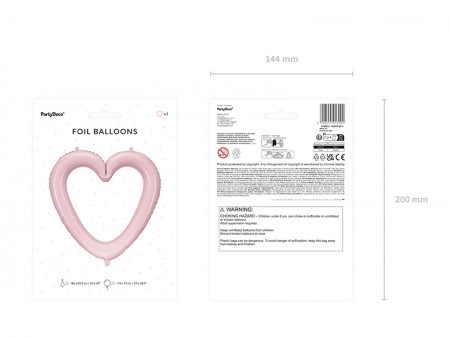 Ballon en aluminium Cadre...