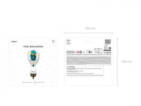 Ballon en aluminium -...