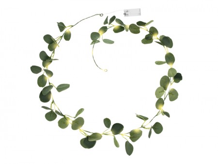 Guirlande Eucalyptus - LED,...