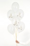 Ballons 30 cm, Colombe, Crystal Clear