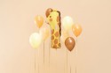 Ballon Mylar Chiffre 1 - Girafe, 48x96 cm, mélange de couleurs