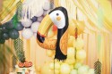 Ballon Mylar Chiffre 4 - Tucan, 68x91 cm, mélange de couleurs
