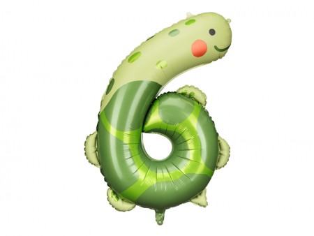 Ballon Mylar Chiffre 6 -...