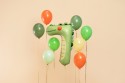 Ballon Mylar Chiffre - Crocodile, 56x85 cm, mélange de couleurs