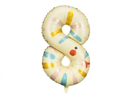 Ballon aluminium Chiffre 8...