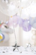Poids ballon Coeurs, argent
