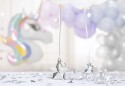 Poids ballon Coeurs, argent