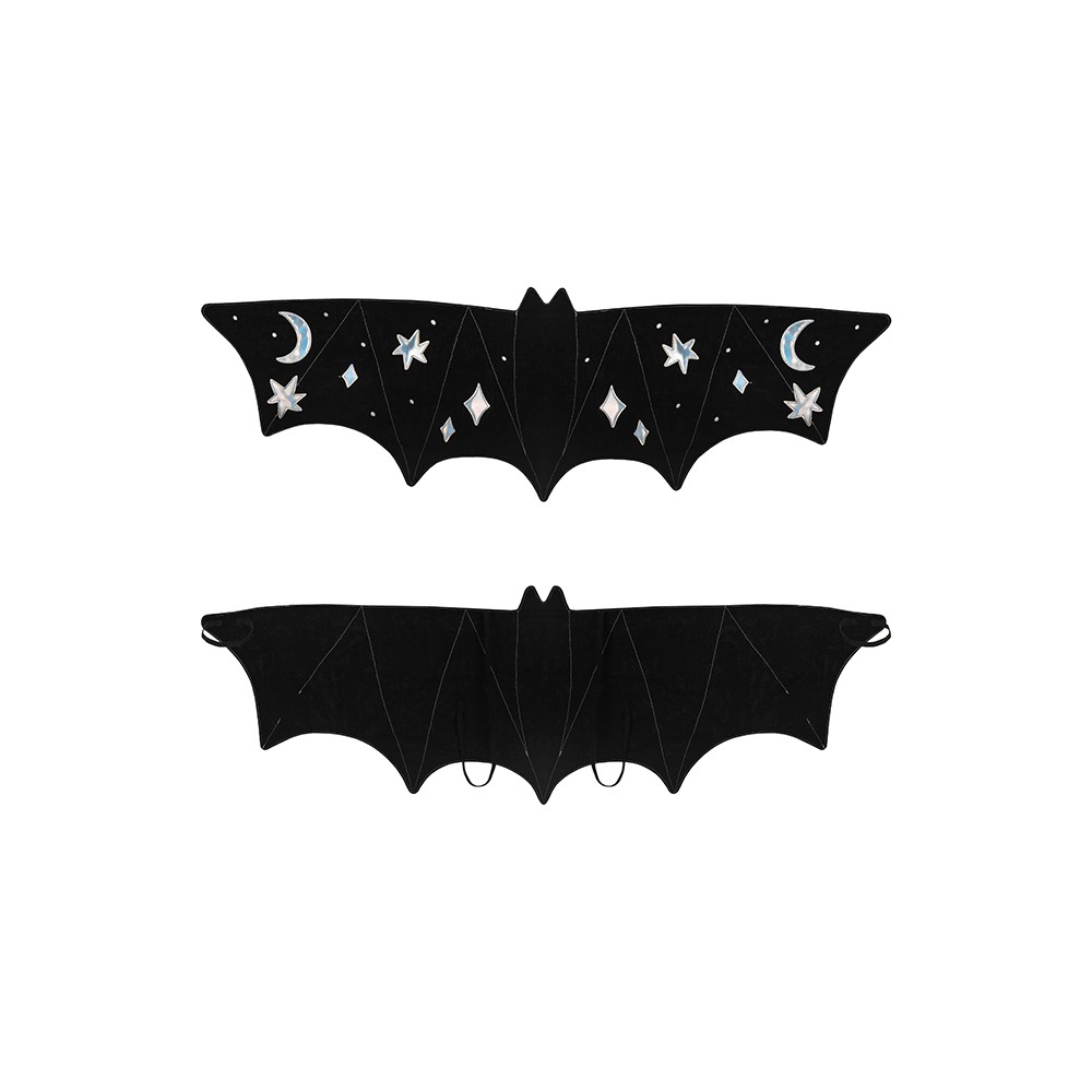Déguisement - ailes de chauve-souris, noir