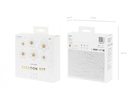 Kit Ballon Fleurs, 40-50...