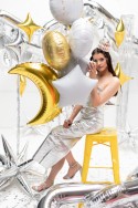 Ballon Mylar Star, 48cm, blanche