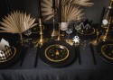 Assiettes en carton Horloge, 18 cm, mix