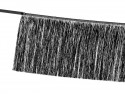 Guirlande de franges, noir