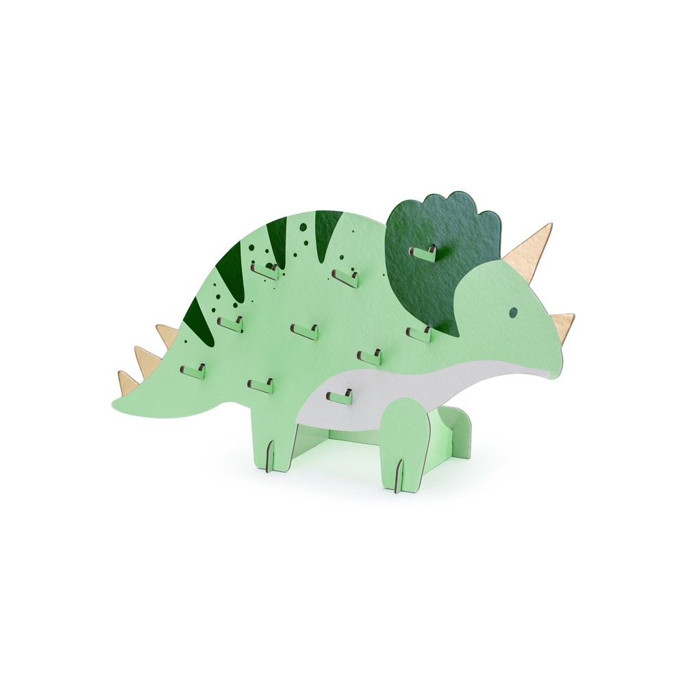 Présentoir à snacks Triceratops, 38x23 cm, mix