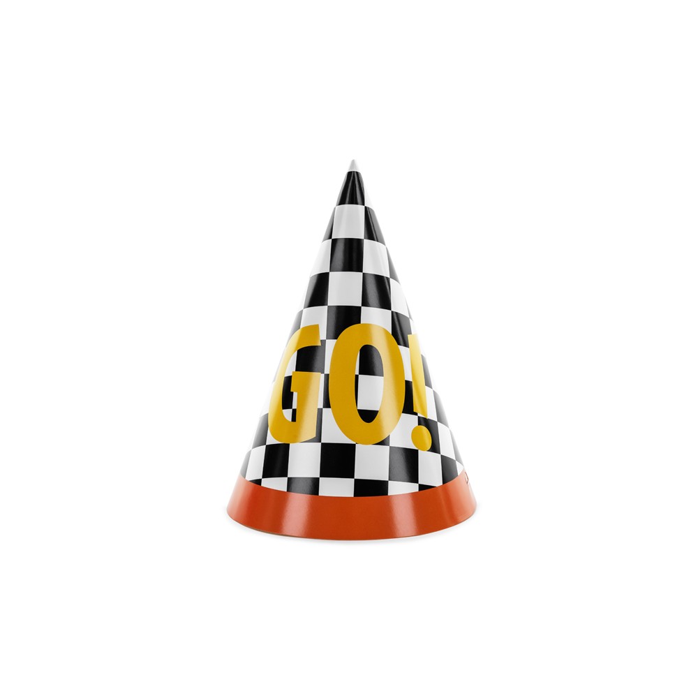 Chapeaux de f?te GO!, 16 cm, mélange de couleurs