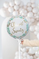Ballon en aluminium ''Chrzest Święty'', 45 cm, mélange de couleurs