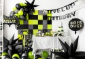 Ballon en aluminium aluminium Game over, 45 cm, noir