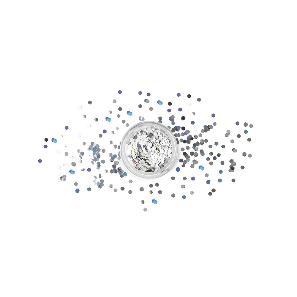Paillettes pour le visage - taches de rousseur, 3g, holographique