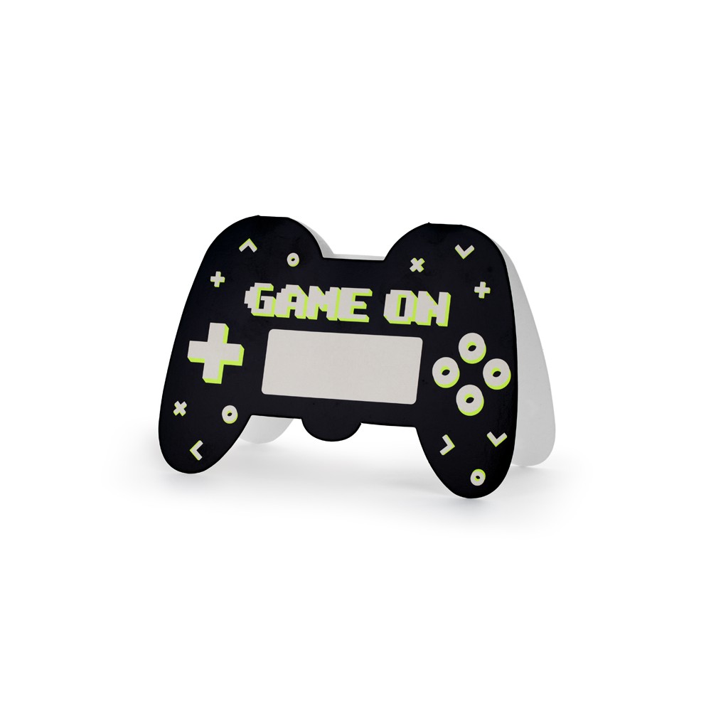 Invitations Manette de jeu, mix