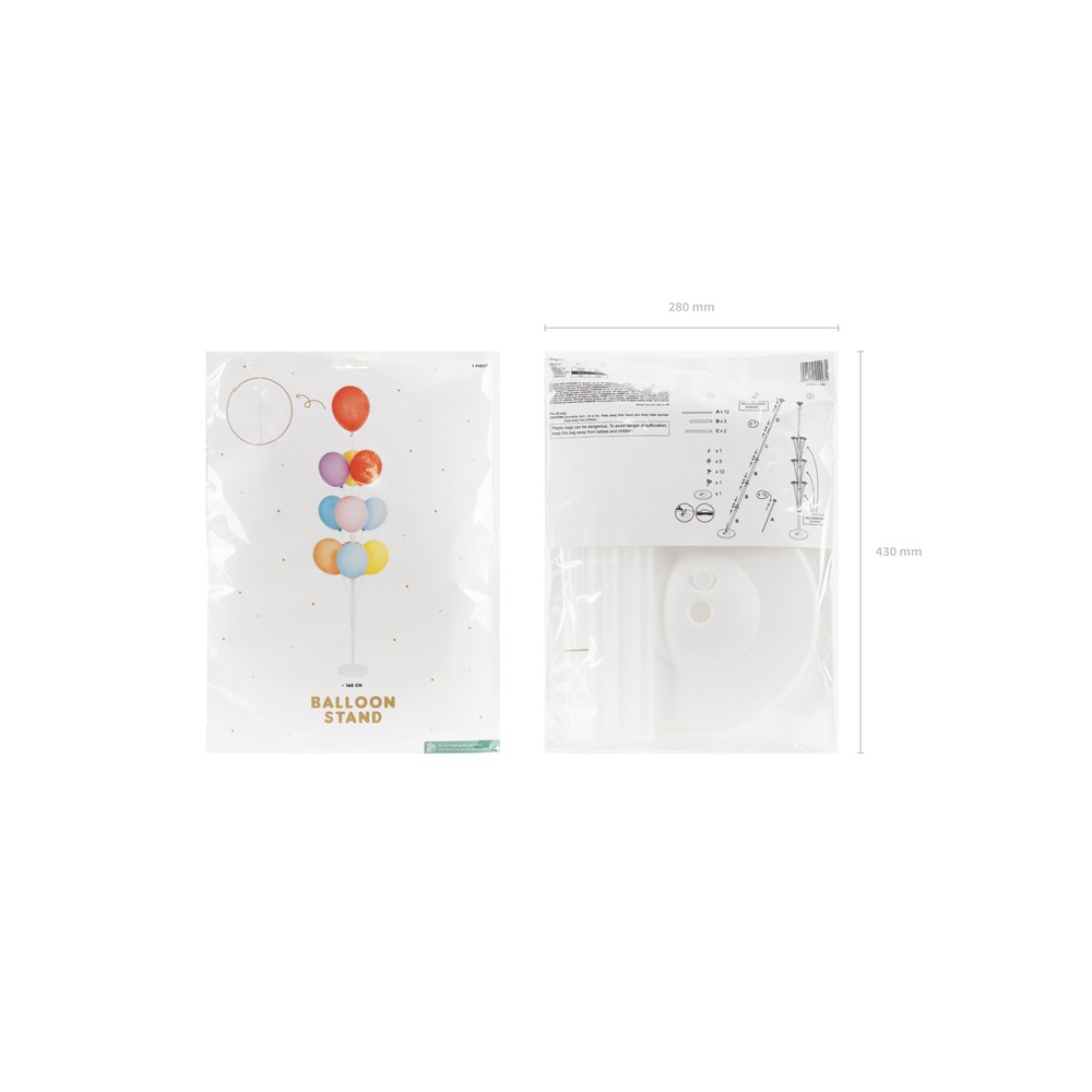 Support pour ballons, 160 cm