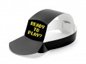 Chapeaux en papier Gamer, 38.5x18.5 cm, noir