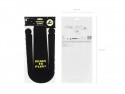Chapeaux en papier Gamer, 38.5x18.5 cm, noir