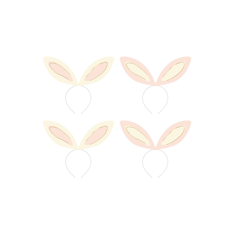 Serre-tetes Oreilles de lapin, 12,5x29 cm, mix