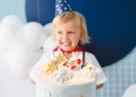 Bougies d'anniversaire avion, 4.5-5 cm, mix