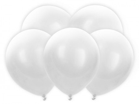 Ballons LED 30 cm, blanche