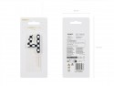 Bougie d'anniversaire Chiffre 4, 5.5 cm, noir