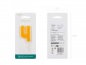Bougie d'anniversaire Chiffre 4, 6 cm, jaune