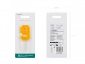Bougie d'anniversaire Chiffre 9, 6 cm, jaune