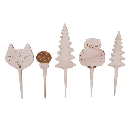 5 pics à gâteaux "animaux...