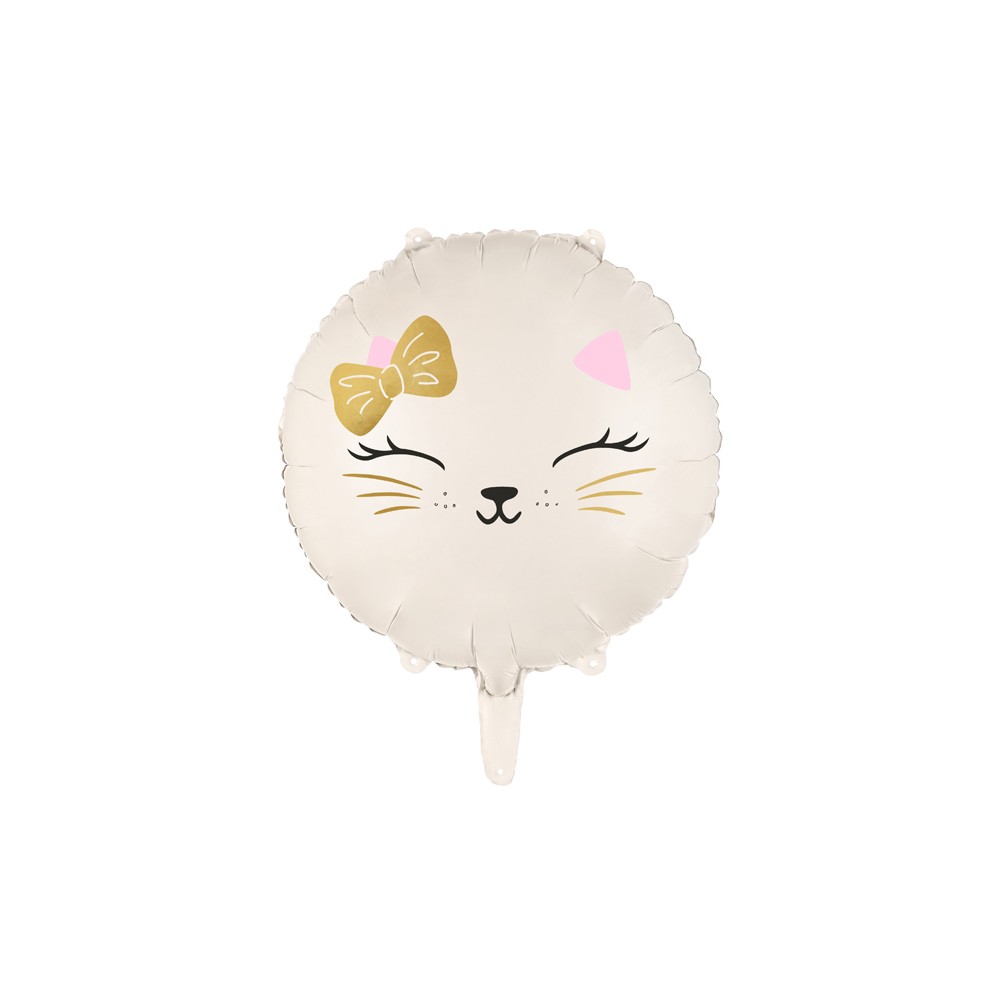 Ballon Mylar Chat, 45 cm, mélange de couleurs
