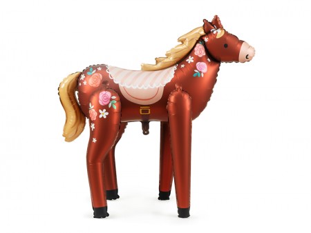 Ballon en aluminium Cheval,...