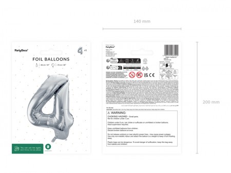 Ballon en aluminium Chiffre...