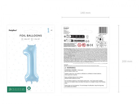 Ballon en aluminium Chiffre...