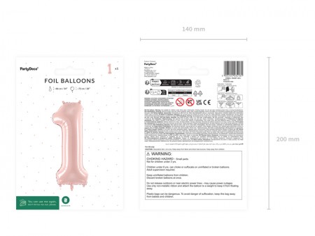 Ballon en aluminium Chiffre...