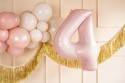 Ballon en aluminium Chiffre ''4'', 72cm, rose clair