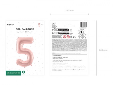 Ballon en aluminium Chiffre...