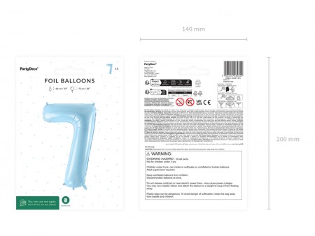 Ballon en aluminium Chiffre...